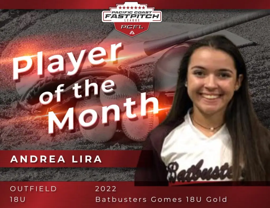 Andrea Lira - PCFL Player of the Month